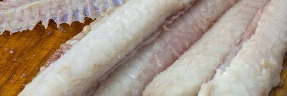 камбала, фаршированная креветками