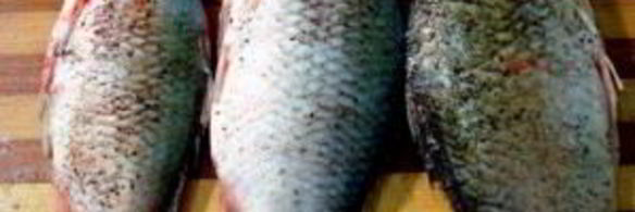 карась на сковороде