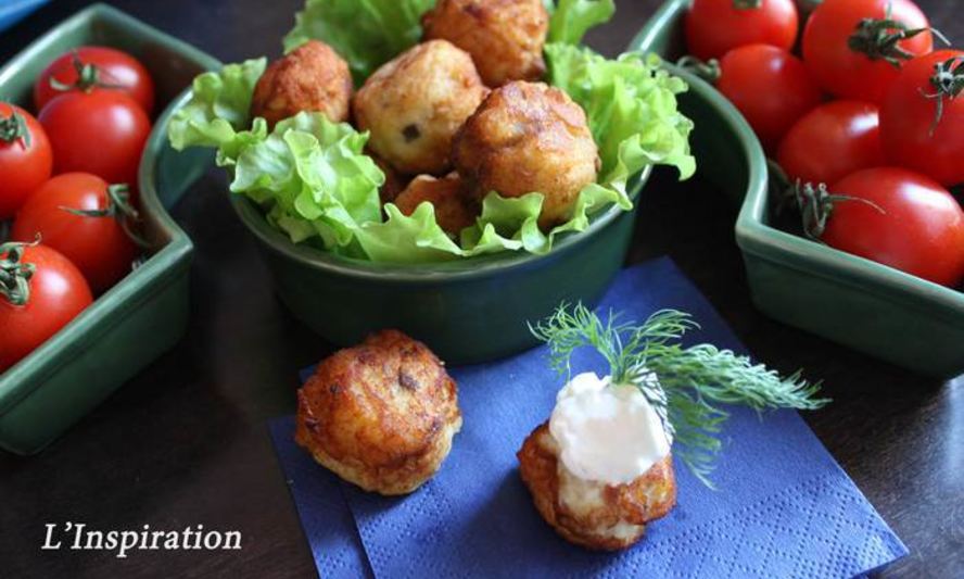 Рецепт картофельных крокетов с сельдью