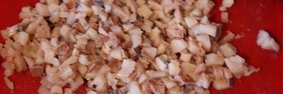 картофельные крокеты с сельдью