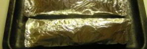 кефаль, запеченная в фольге