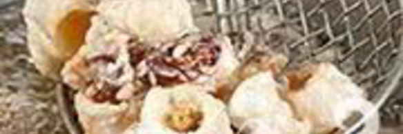 хрустящие кальмары с рисом