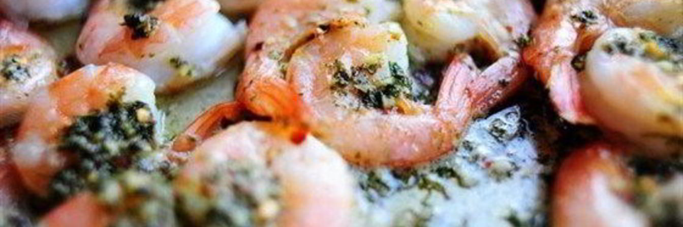 Лимонные креветки со специями