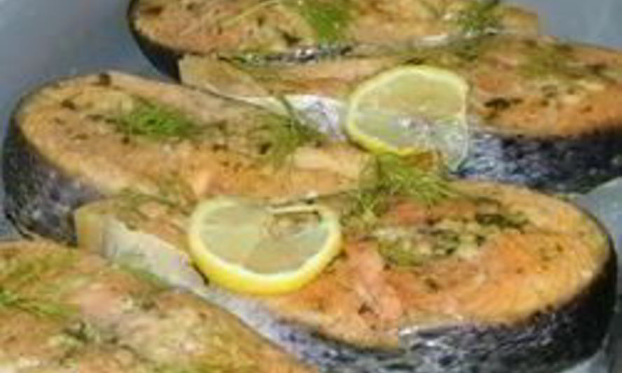 Рецепт лосося в фольге