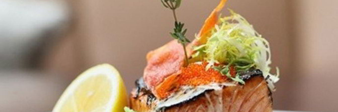 Лосось в карамельном соусе