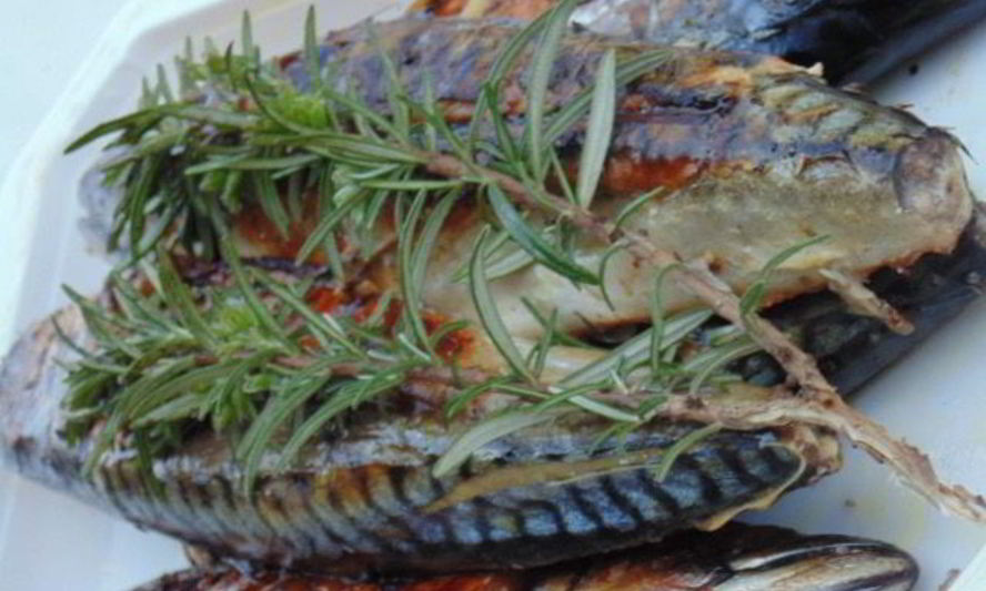 Рецепт маринованной скумбрии на гриле