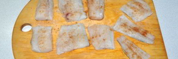 минтай в соусе карри