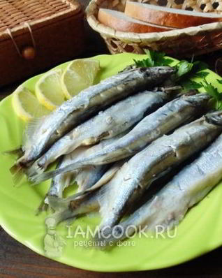 Мойва запеченная в духовке