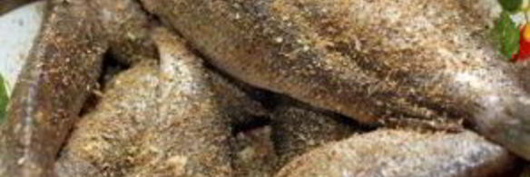 морской окунь на гриле