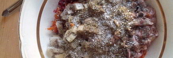 налим запеченный с болгарским перцем и овощами