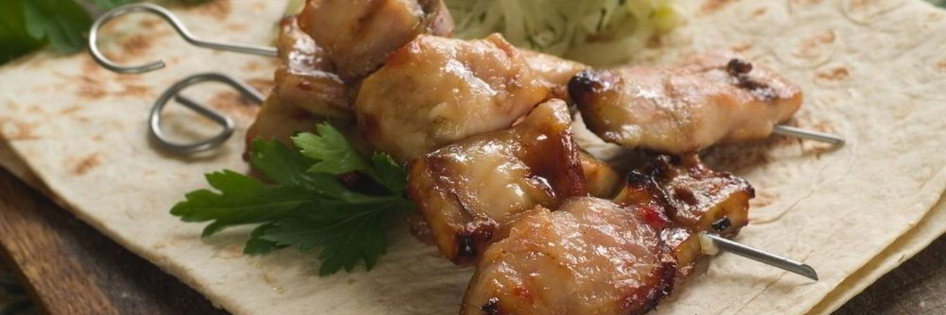 Осетрина на мангале