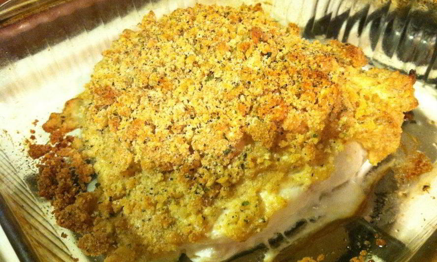 Рецепт палтуса под хренно-горчичным соусом