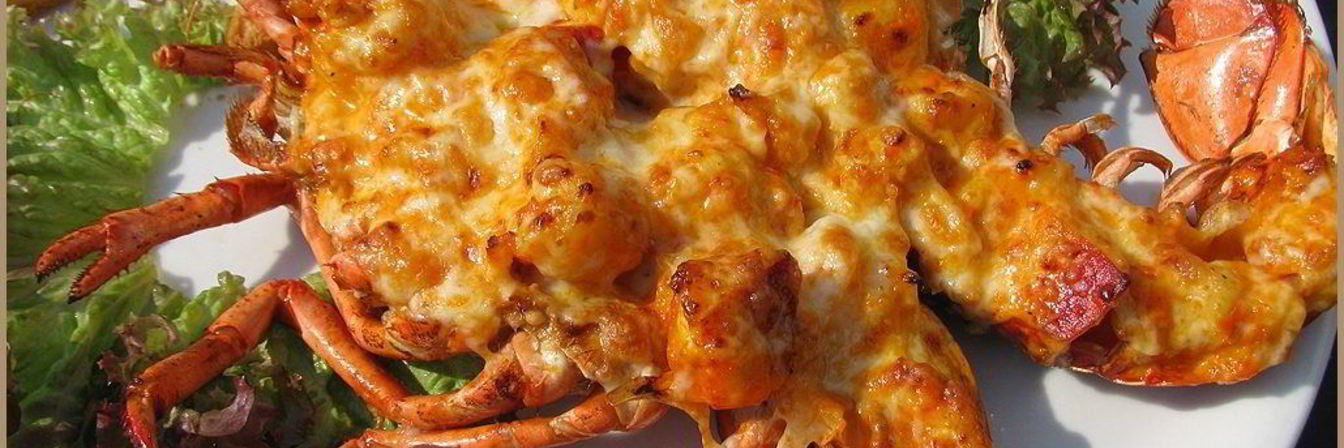 Раки с начинкой