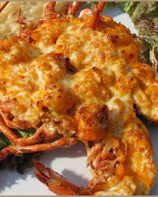 Раки с начинкой