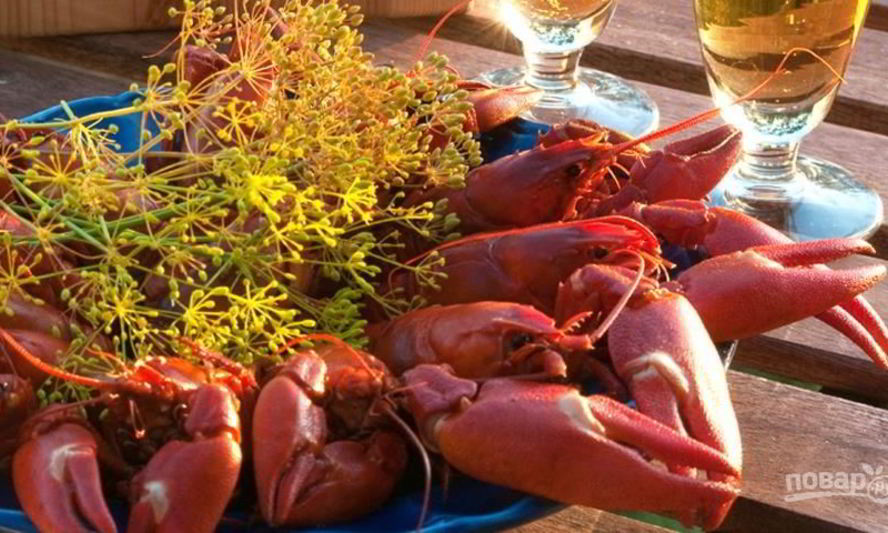 Рецепт раков в пиве