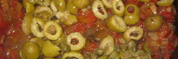 рыба ливорно