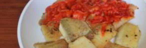 рыба под томатным соусом