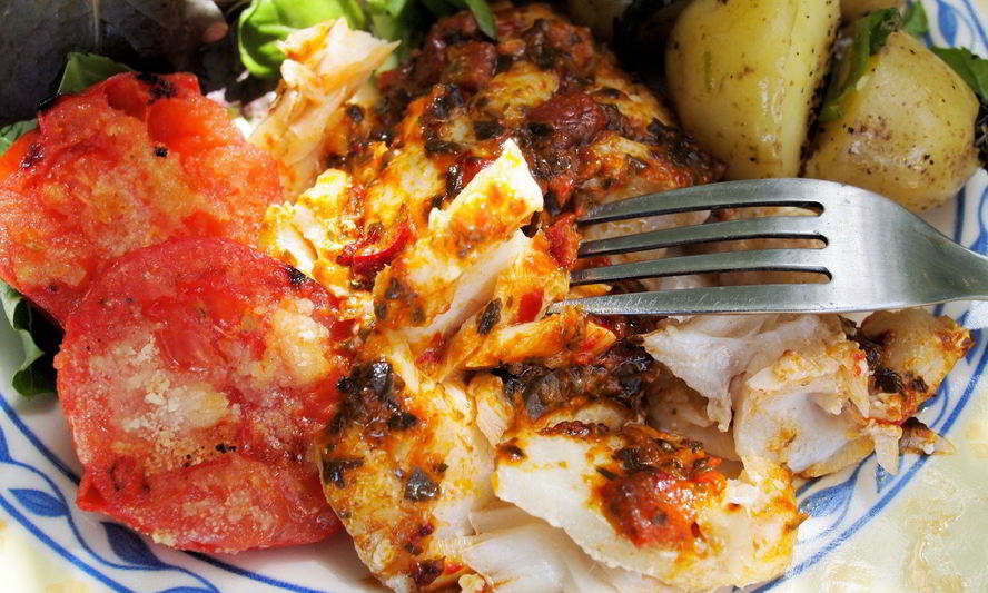 Рецепт рыбы с картофелем в духовке