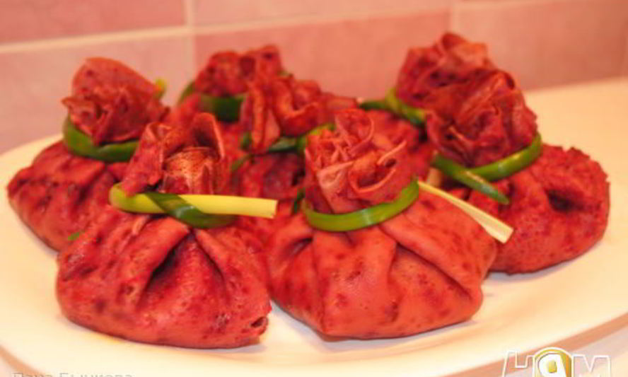 Рецепт рыбы с орешками в гламурных мешочках