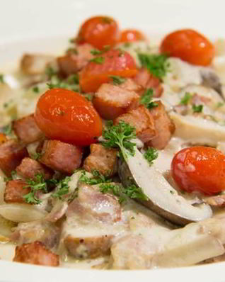 Рыба с овощами в микроволновке