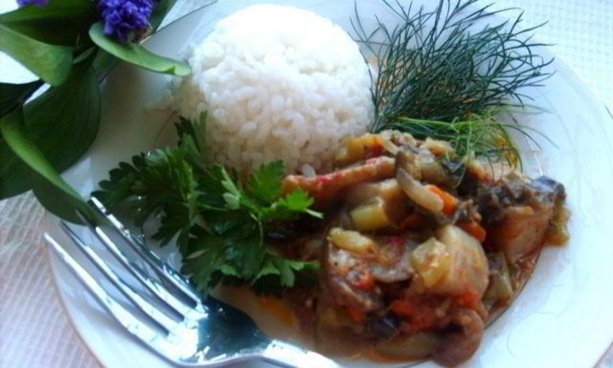 Рецепт рыбы, тушеной с овощами