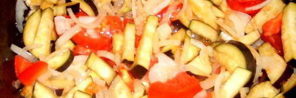 рыба, тушеная с овощами