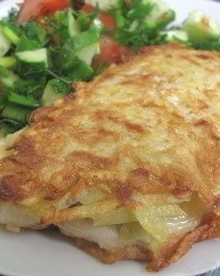 Рыба в картофельной корочке