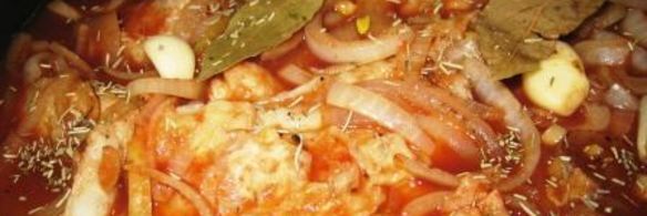 рыба, запеченная в пиве с розмарином