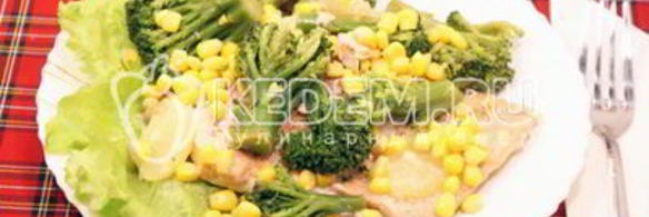 семга на пару