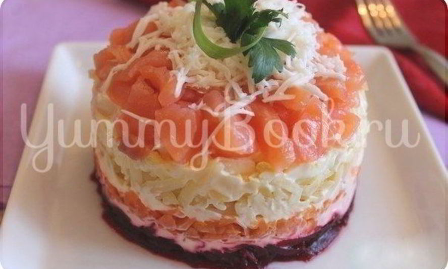 Рецепт семги на шубе