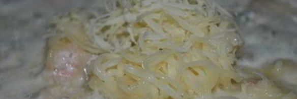 семга в сливках