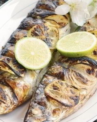 Скумбрия на углях