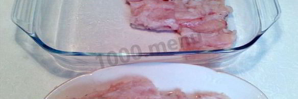 сочный хек под вкусной шубой