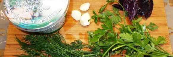 тигровые креветки под греческим соусом