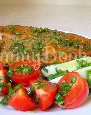 Тилапия в картофельной чешуе