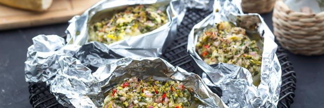 Треска на гриле с кинзой и лаймом