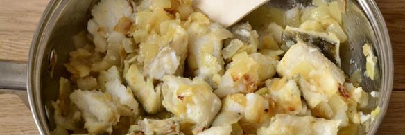 треска по-деревенски