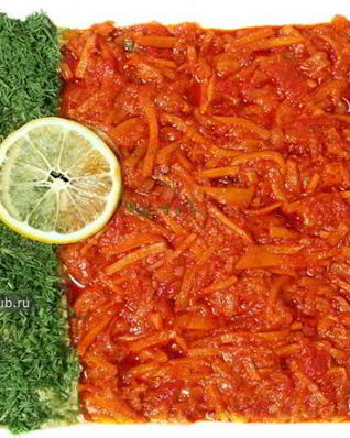 Треска под маринадом