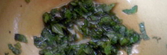 треска с клубничной сальсой