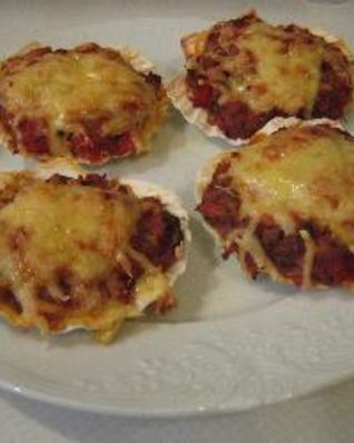 Тунец в ракушках