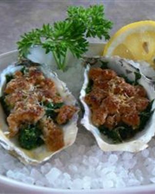 Устрицы Рокфеллер