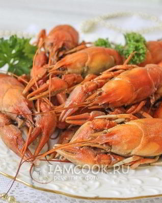 Вареные раки