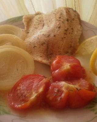 Запеченная тилапия