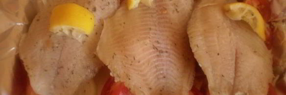 запеченная тилапия