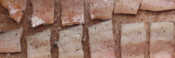 запеченный судак со сметаной