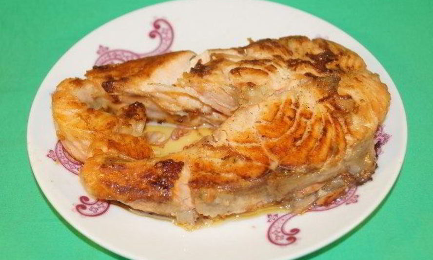 Рецепт жареной семги в мультиварке