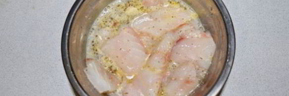 жареное филе трески