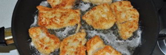 жареное филе трески