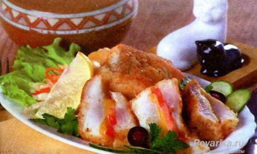 Рецепт жареного судака сюрприз