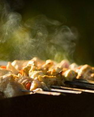 Ароматные куриные шашлыки по-мароккански